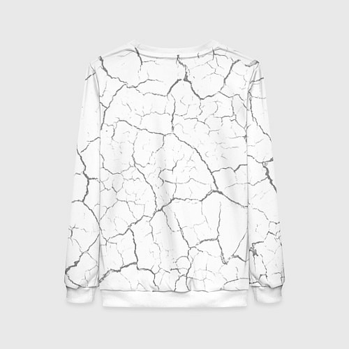 Женский свитшот Лучший массажист - 100% профи на светлом фоне / 3D-Белый – фото 2