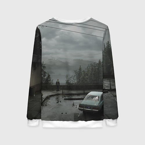 Женский свитшот Silent hill 2 remake / 3D-Белый – фото 2
