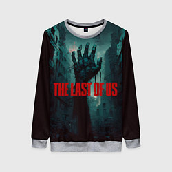 Женский свитшот The last of us dead hand