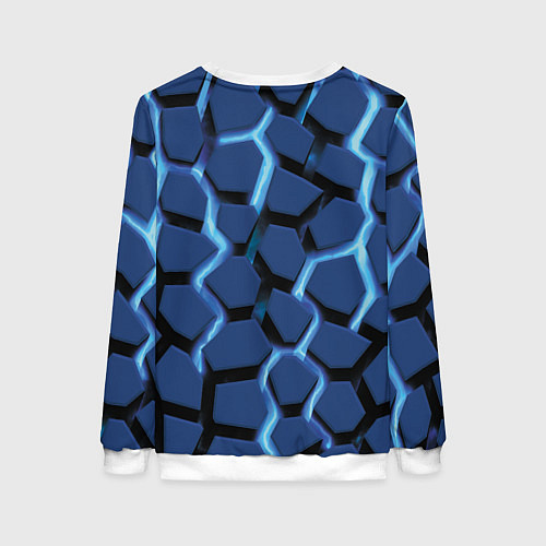 Женский свитшот Ручей / 3D-Белый – фото 2