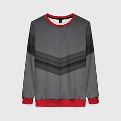 Женский свитшот Векторное изображение фона в темно-сером