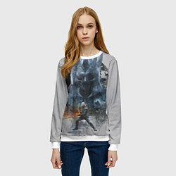 Свитшот женский The Witcher Ciri Hunt, цвет: 3D-белый — фото 2