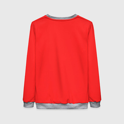 Женский свитшот К- Heart / 3D-Меланж – фото 2