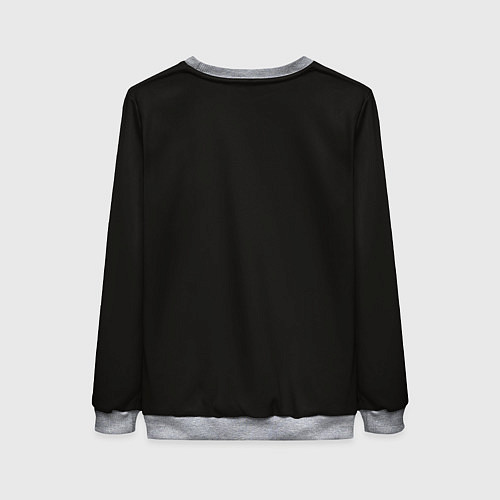 Женский свитшот Неоновая лисичка / 3D-Меланж – фото 2