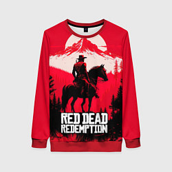 Женский свитшот Red Dead Redemption, mountain