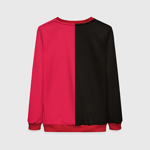 Женский свитшот M3GAN vs ANDROID / 3D-Красный – фото 2