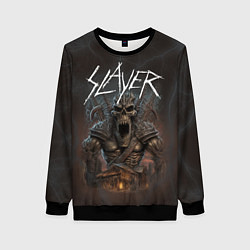 Женский свитшот Slayer rock monster