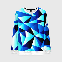 Женский свитшот Полигоны треугольники