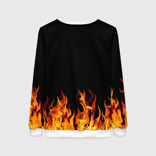 Женский свитшот Самая горячая Татьяна / 3D-Белый – фото 2