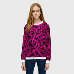 Свитшот женский Pokras Palace, цвет: 3D-белый — фото 2