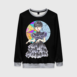 Женский свитшот Wednesday Addams танцует