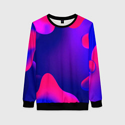 Женский свитшот Жидкий неон