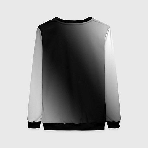 Женский свитшот Я же Оля и этим всё сказано / 3D-Черный – фото 2