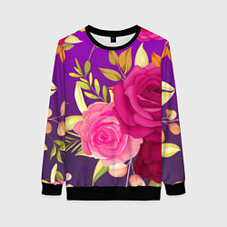 Женский свитшот Композиция из роз