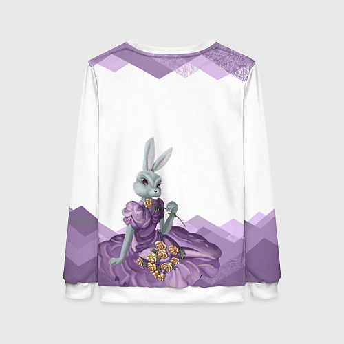 Женский свитшот Я не рыбка, но иногда исполняю / 3D-Белый – фото 2