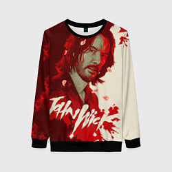 Свитшот женский John wick osaka, цвет: 3D-черный
