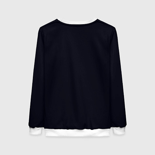 Женский свитшот Котик с молниями / 3D-Белый – фото 2