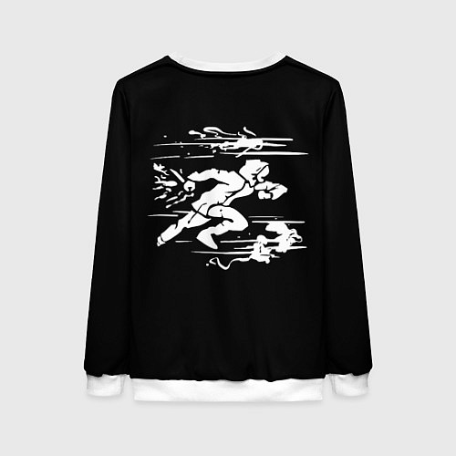 Женский свитшот Dead by daylight - Легион / 3D-Белый – фото 2