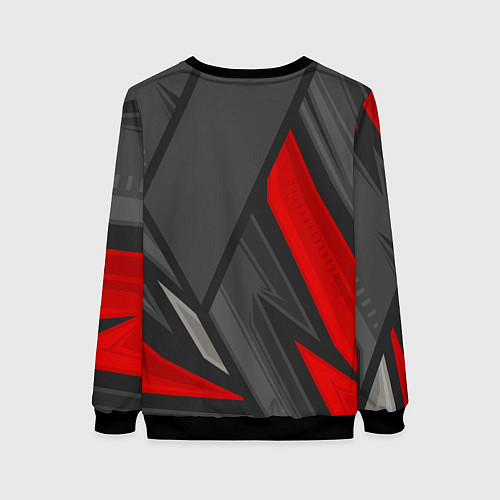 Женский свитшот Volkswagen sports racing / 3D-Черный – фото 2