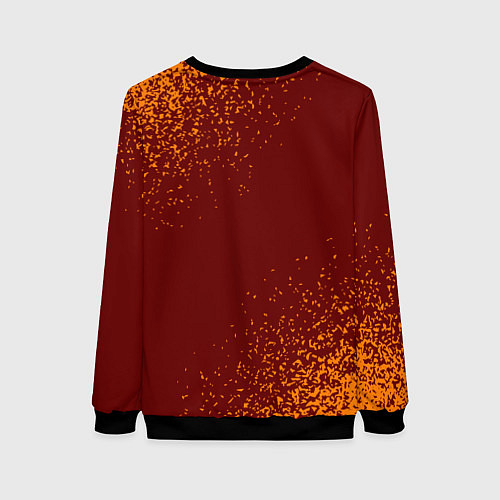 Женский свитшот Софья осенняя лисичка / 3D-Черный – фото 2