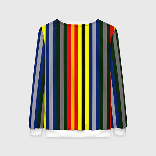 Женский свитшот Полосы школа чародейства и волшебства / 3D-Белый – фото 2