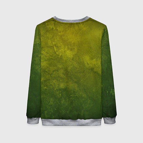 Женский свитшот Растаман / 3D-Меланж – фото 2