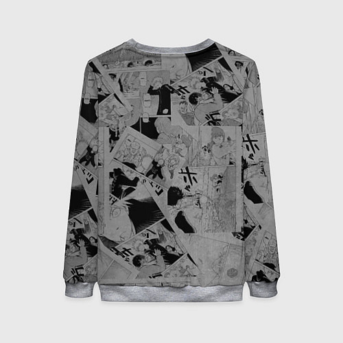 Женский свитшот Великая небесная стена - Мару и Кируко / 3D-Меланж – фото 2