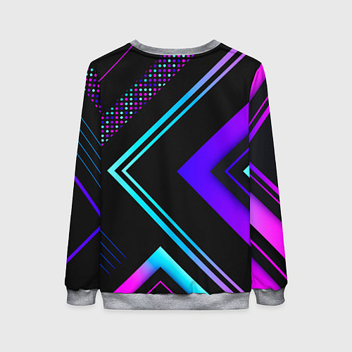 Женский свитшот BMW sign auto / 3D-Меланж – фото 2