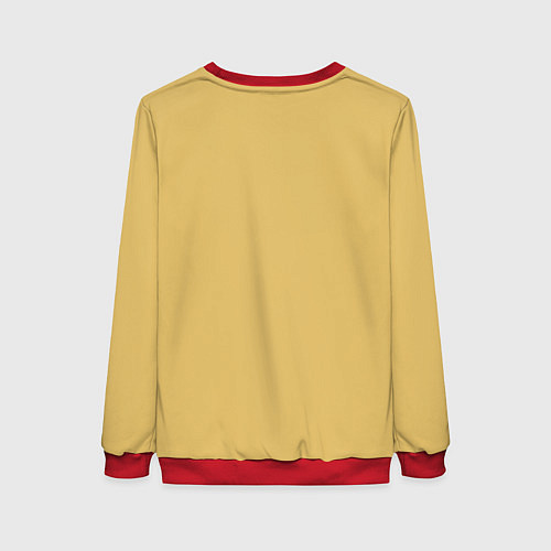 Женский свитшот Аудиокассета ретро иллюстрация / 3D-Красный – фото 2