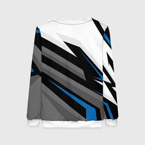 Женский свитшот БМВ - спортивная униформа / 3D-Белый – фото 2