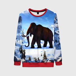 Женский свитшот Мамонт ледникового периода