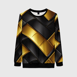 Женский свитшот Gold black luxury