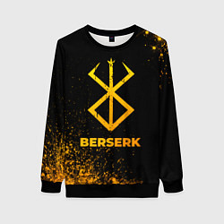 Женский свитшот Berserk - gold gradient