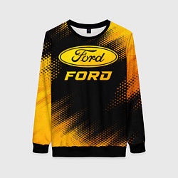 Женский свитшот Ford - gold gradient