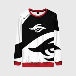 Свитшот женский Форма Team Secret white, цвет: 3D-красный