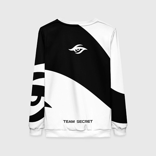 Женский свитшот Форма Team Secret white / 3D-Белый – фото 2