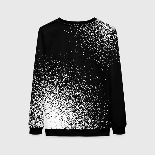 Женский свитшот Joy Division и рок символ на темном фоне / 3D-Черный – фото 2