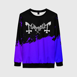 Женский свитшот Mayhem purple grunge