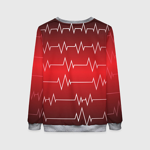 Женский свитшот Pulse / 3D-Меланж – фото 2