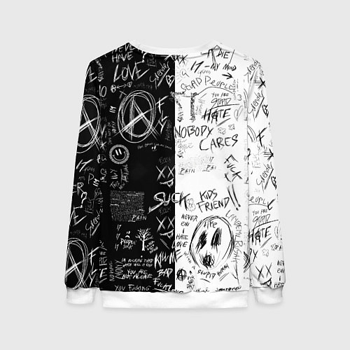 Женский свитшот Мицури Канроджи - Demon slayer / 3D-Белый – фото 2