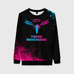 Женский свитшот Tokyo Revengers - neon gradient