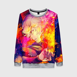 Свитшот женский Габимару Адский Рай, цвет: 3D-меланж