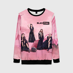 Свитшот женский Blackpink poster, цвет: 3D-черный