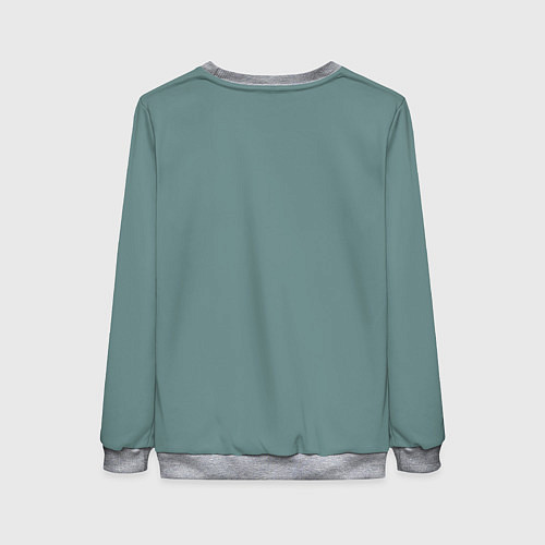 Женский свитшот Нежная девочка аниме с ушками / 3D-Меланж – фото 2