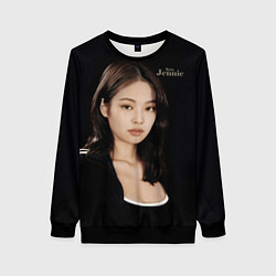 Свитшот женский Blackpink Jennie sportswoman, цвет: 3D-черный