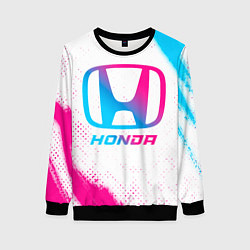 Женский свитшот Honda neon gradient style