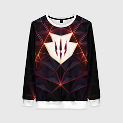 Женский свитшот The Witcher Logo Triangle