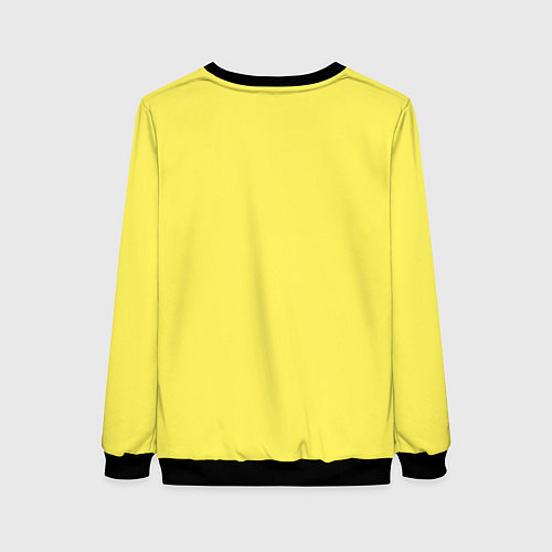 Женский свитшот Губка Спанч Боб / 3D-Черный – фото 2