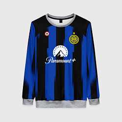 Женский свитшот ФК Интер форма 2324 домашняя