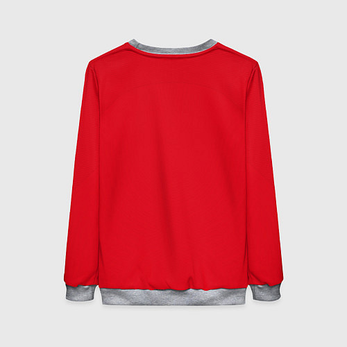 Женский свитшот ФК Ливерпуль форма 2324 домашняя / 3D-Меланж – фото 2